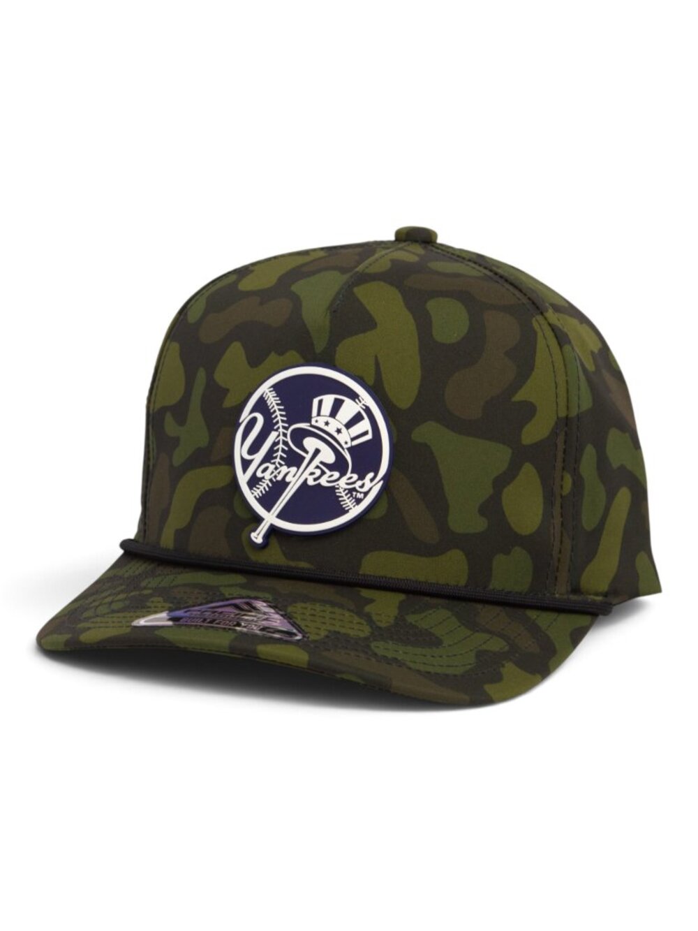 New York Yankees Navy 3D Duck Camo Rope Hat- Woodland